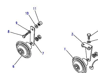 D01040 HORN-TO (V) KA923603  Defender (L316)