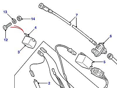 D01045 OVERSPEED AUDIBLE WARNING  Defender (L316)