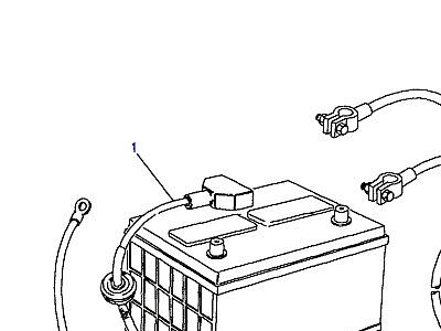 D02005 BATTERY CABLES  Defender (L316)
