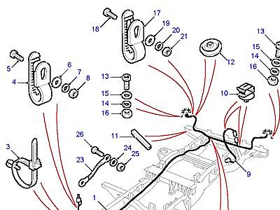 D02050 HARNESS-CHASSIS  Defender (L316)