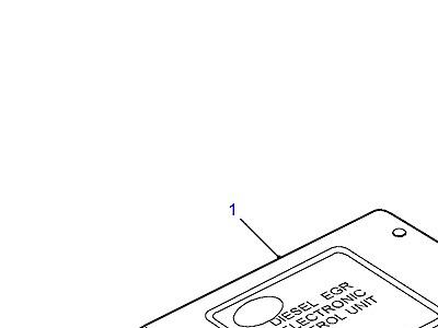 D04015 ECU-EGR  Defender (L316)