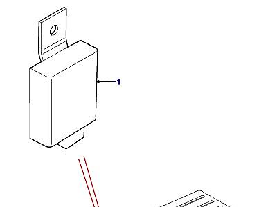 D04030 ECU-ONE TOUCH REAR FOG LAMP  Defender (L316)