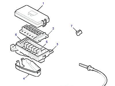 D05010 UNDER SEAT  Defender (L316)