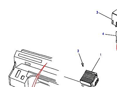 D09005 DIM DIP UNIT & GLOW PLUG TIMER  Defender (L316)