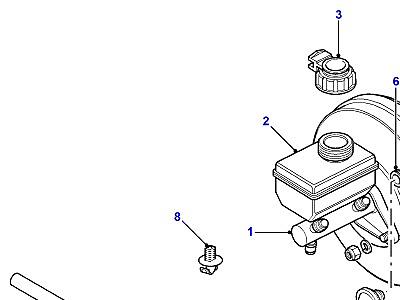 E01010 MASTER CYLINDER & SERVO  Defender (L316)
