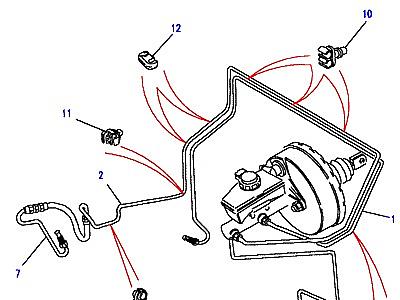 E04025 FRONT - REAR DRUMS  Defender (L316)