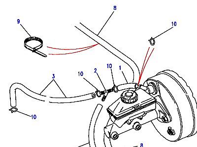 E04060 VACUUM HOSES  Defender (L316)