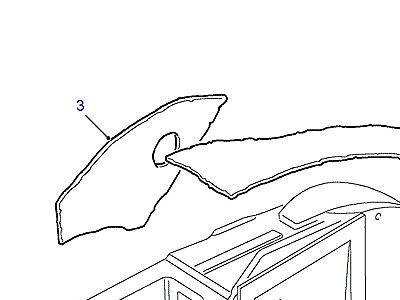 F01010 AIR DUCT INSULATION  Defender (L316)