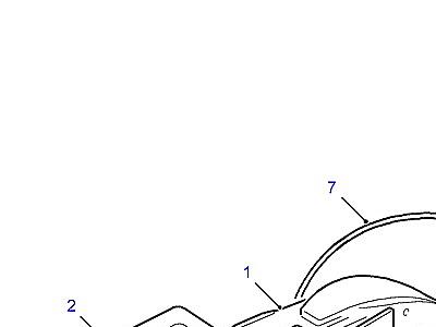 F01095 FRESH AIR DUCT  Defender (L316)