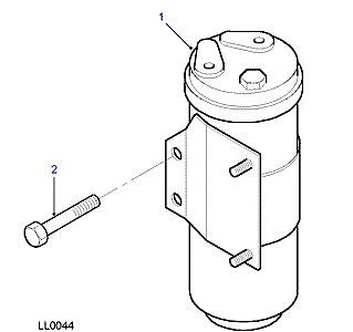 F01155 RECEIVER DRYER  Defender (L316)