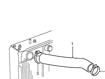 F02040 INTERCOOLER HOSES  Defender (L316)
