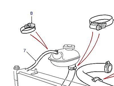 F02050 RADIATOR HOSES  Defender (L316)