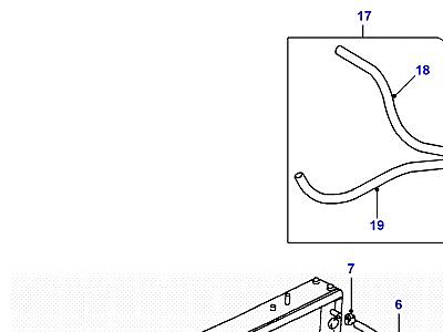 F02055 RADIATOR HOSES  Defender (L316)