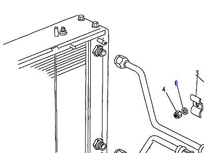 F04010 OIL COOLER PIPES  Defender (L316)