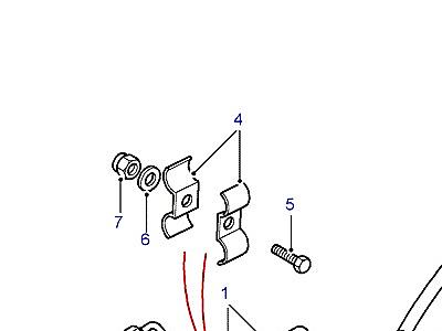 F04025 OIL COOLER PIPES  Defender (L316)