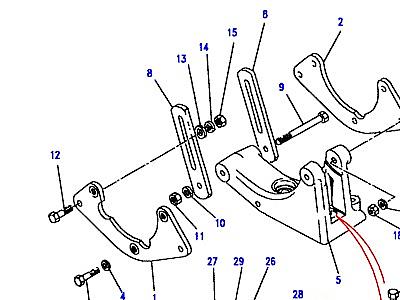 G01010 СИСТЕМА КОНДИЦИОНИРОВАНИЯ PUMP FIXINGS  Defender (L316)