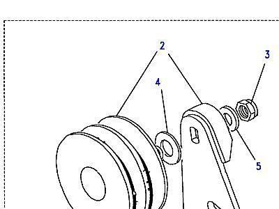 G01015 СИСТЕМА КОНДИЦИОНИРОВАНИЯ PUMP IDLER PULLEY  Defender (L316)