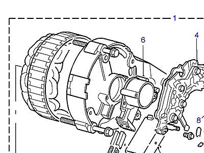 G01025 ГЕНЕРАТОР  Defender (L316)
