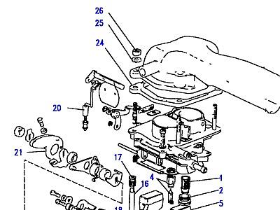 G01045 CARBURETTER MECHANICAL PUMP  Defender (L316)