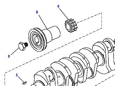 G01060 CRANKSHAFT & BEARINGS  Defender (L316)