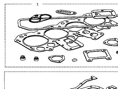 G01095 GASKETS  Defender (L316)