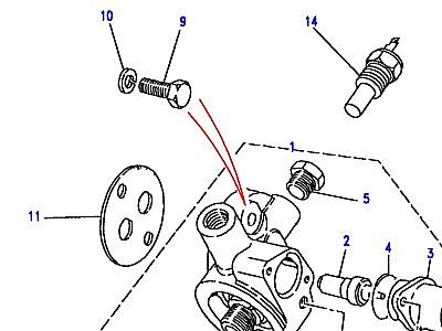 G01110 OIL FILTER WITH OIL COOLER ADAPTOR  Defender (L316)