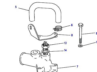 G01165 THERMOSTAT HOUSING  Defender (L316)