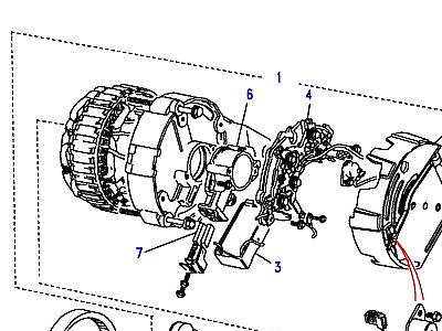 G02035 ГЕНЕРАТОР  Defender (L316)
