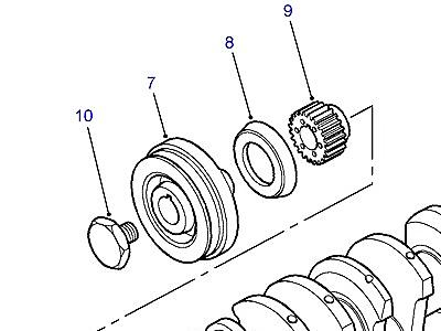 G02075 CRANKSHAFT & BEARINGS  Defender (L316)