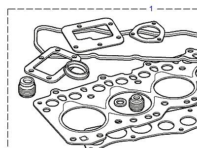 G02125 GASKETS  Defender (L316)
