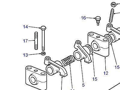 G02180 ROCKERSHAFT  Defender (L316)