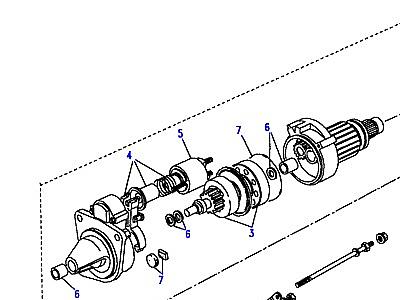 G02200 STARTER MOTOR-LUCAS-TYPE M47  Defender (L316)