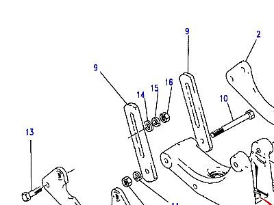 G03010 СИСТЕМА КОНДИЦИОНИРОВАНИЯ COMPRESSOR FIXINGS  Defender (L316)
