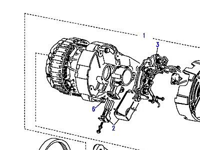 G03035 ГЕНЕРАТОР  Defender (L316)