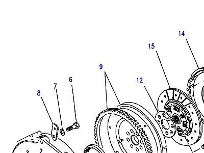 G03045 CLUTCH & FLYWHEEL  Defender (L316)