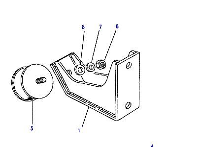 G03085 ENGINE MOUNTINGS - FRONT  Defender (L316)