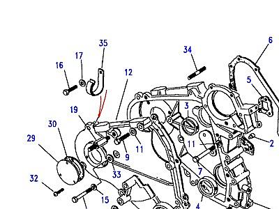 G03090 FRONT COVER  Defender (L316)