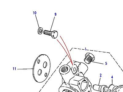 G03125 OIL PUMP & FILTER  Defender (L316)