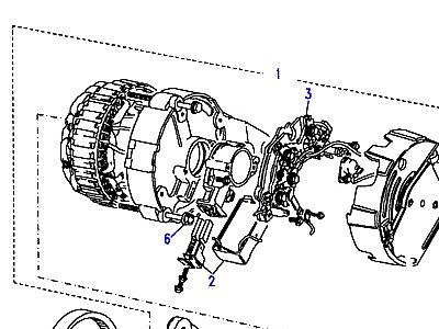 G04025 ГЕНЕРАТОР  Defender (L316)