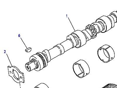 G04035 РАСПРЕДЕЛИТЕЛЬНЫЙ ВАЛ  Defender (L316)
