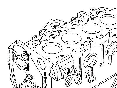 G04080 ENGINE SHORT  Defender (L316)