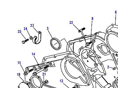 G04100 FRONT COVER  Defender (L316)