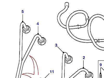 G04120 INJECTORS & PIPES  Defender (L316)
