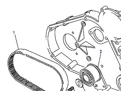 G04180 TIMING BELT & TENSIONER  Defender (L316)