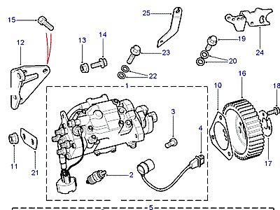 G05085 INJECTION PUMP  Defender (L316)
