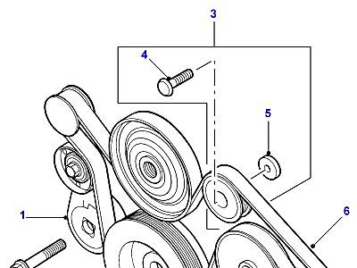 G06060 DRIVE BELT  Defender (L316)