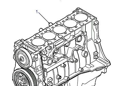 G06070 ENGINE SHORT  Defender (L316)