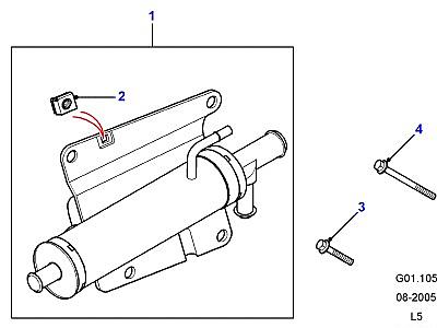 G06095 FUEL COOLER  Defender (L316)