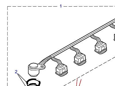 G06100 HARNESS FUEL INJECTOR  Defender (L316)
