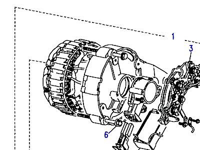 G07030 ГЕНЕРАТОР  Defender (L316)
